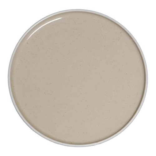 Piatto piano sandy beige 27cm - piatto,