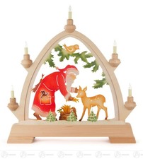 Arco tondo Babbo Natale con
