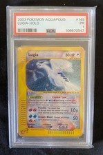 Carta Pokemon Aquapolis Lugia Holo ENG, 149/147, PSA 1 