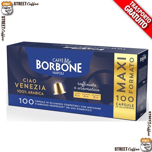 100 capsule borbone alluminio - 100,