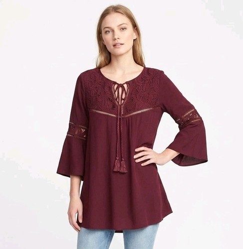 Tunica donna bordeaux - top, mini
