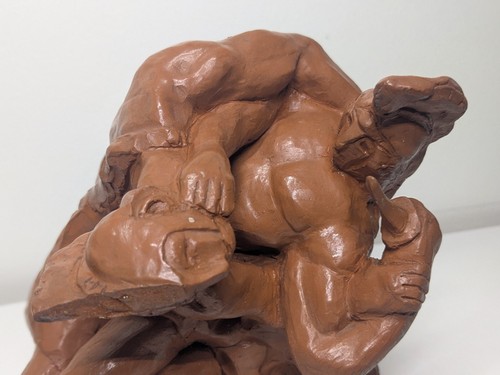Scultura figurativa argilla