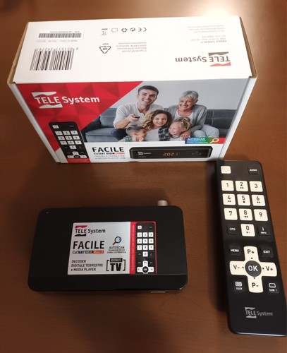 Tele system facile - facile, decoder