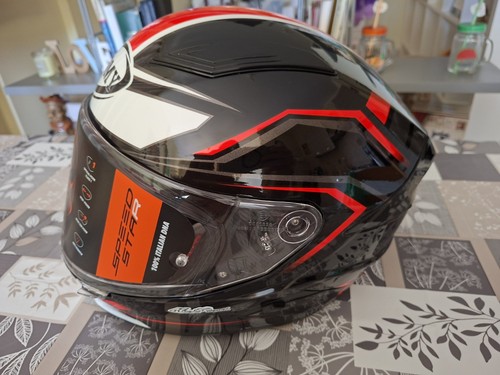 Casco integrale moto - , fibra
