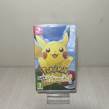Pokemon Let's GO Pikachu! Nintendo Switch Multilingue Come Nuovo con Tagliandini