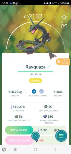 Pokemon rayquaza shiny - shiny,