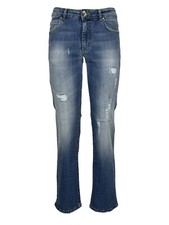 TAKE TWO jeans donna denim chiaro boy-friend DKE4554 98% cotone MADE IN ITALY
