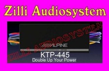 Alpine KTP-445 Amplificatore Plug & Play a 4 Canali 400 Watt Nuovo Italia