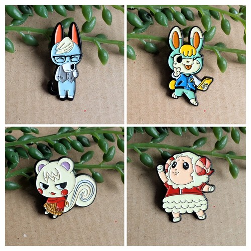Animal crossing enamel pin - animal,
