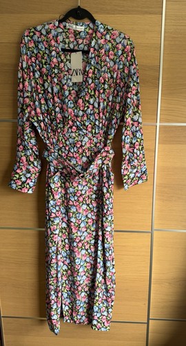 Abito midi floreale zara - floreale,