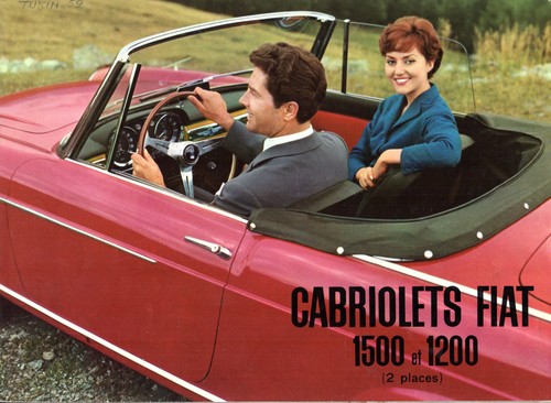 Fiat 1200 1500 cabriolet - 1200,