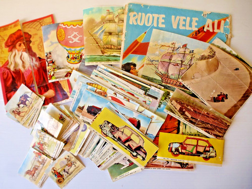 Lotto 286 figurine album - 286, ruote