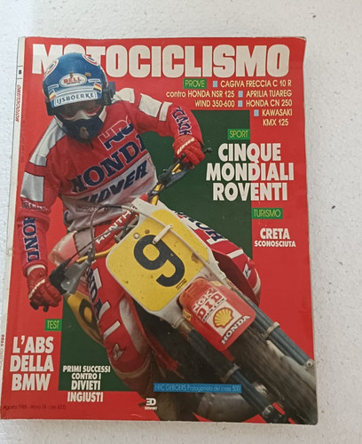Motociclismo 1988 cagiva - 8,