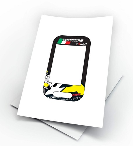 Polar 650 adesivo schermo - polar, v