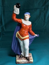 Figurina GINORI Capodimonte COMMEDIA DELL'ARTE "PEPPE NAPPA" rara 14,5 cm ITALIA