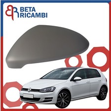 Calotta Specchietto Retrovisore Per Golf VII 7 2013 Lato Sinistro Sx Con Primer