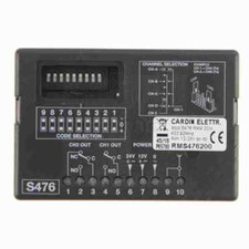 RICEVITORE MINI BICANALE 24 VAC-DC CARDIN RMS476200 AUTOMAZIONE AUTOMATISMI