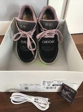 Scarpe Geox Bambina 35 NERE X LED Illuminazione PERSONALIZZABILE? proprio NOME