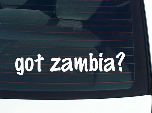 Got zambia decalcomania auto - decalcomania,