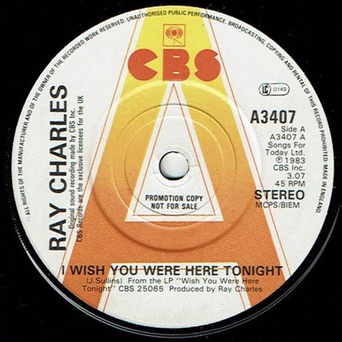 Ray charles wish you were - ray,