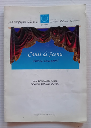 Canti scena 1994 testi - canti, di