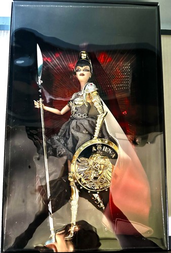 Barbie come athena gold - athena, label
