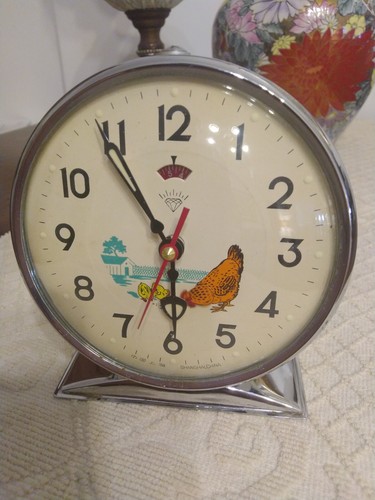 Sveglia vintage gallina - vintage, "gallina"