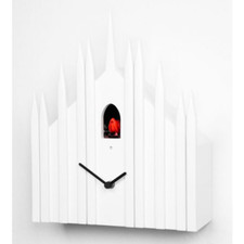 Duomo bianco orologio cucu da parete e appoggio Diamantini Domeniconi