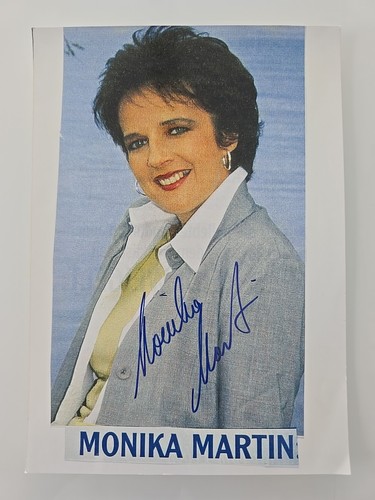 Monika martin autografo - monika,