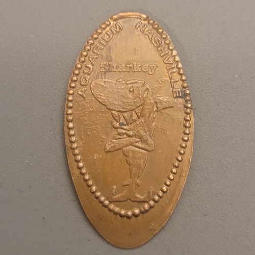 Penny pressato allungato per