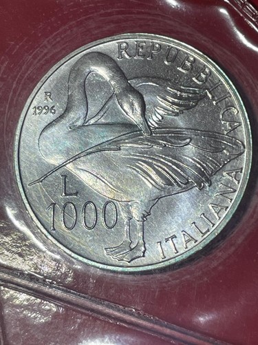 Moneta repubblica italia - repubblica, 1996