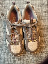 Skechers Shape UPS donna ottime condizioni taglia 9 grigio e viola