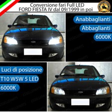 CONVERSIONE LED FORD FIESTA 4