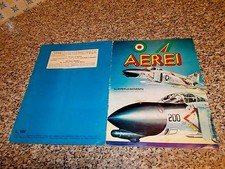 ALBUM AEREI IMPERIA ANNI 70 COMPLETO ORIGINALE BN/OTTIMO TIPO PANINI EDIS LAMPO 