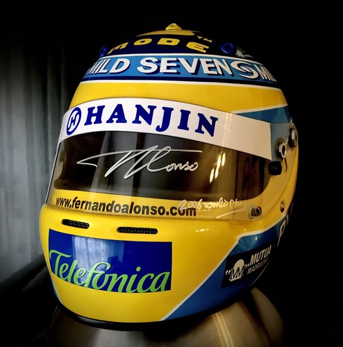 Casco réplica fernando alonso - casco,