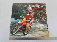 DEPLIANT ORIGINALE GILERA 50 GR2 RS ENDURO BROCHURE