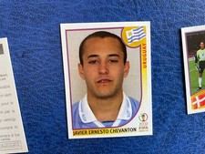 PANINI WORLD CUP KOREA 2002 URUGUAY CHEVANTON N 78   MINT RETRO NERO