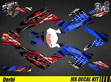 Kit Déco Moto pour / Mx Decal Kit for Derbi 50 - US Force