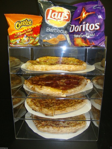 Displays2buy vetrina per pizza - vetrina,