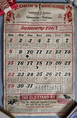 Calendario ramon brownie - ramon's,