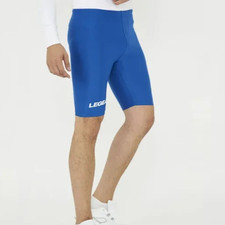 Pantaloncini termici bermuda scaldamuscoli uomo calcio calcetto corsa ciclista