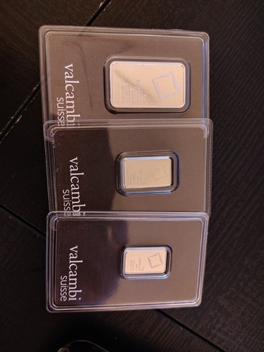 Valcambi platinum 10 - 1, oz