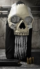 Maschera Fantasma Call Of Duty + Balaclava Fatta a Mano Stampa 3d Alta Qualità Cosplay