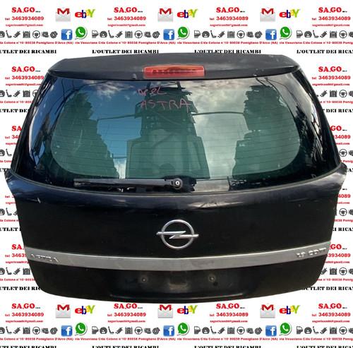 Portellone cofano posteriore - portellone,