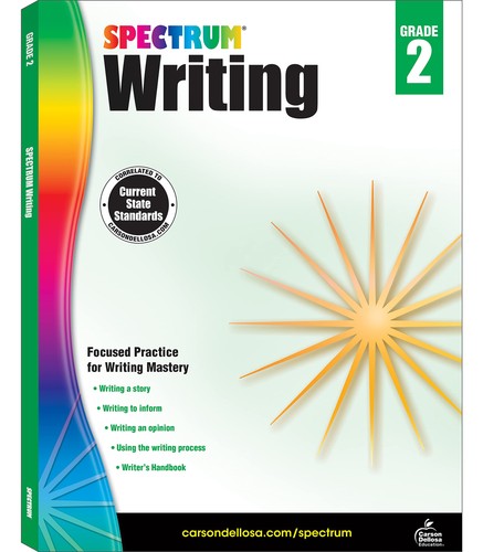 Spectrum writing workbook - writing,