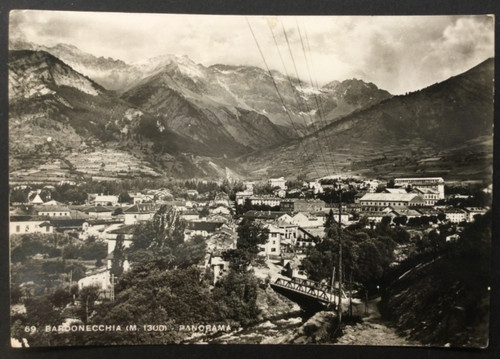 Bardonecchia panorama antica