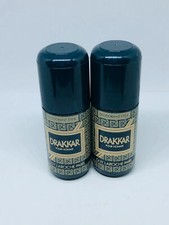 2X DEO GUY LAROCHE DRAKKAR VINTAGE DEODORANT STICK per uomo DEODORANTE...