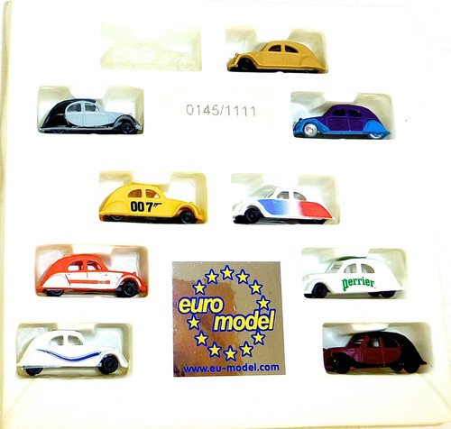 Set 10x citroen - 2cv, ente