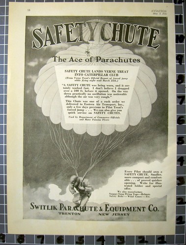 1930 switlik paracadute - switlik,