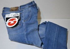 Jeans Pantalone Clink Max tasche alla francese Uomo modello diritto chiaro